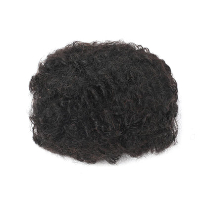 Afro Kinky Bulk 100% Human Hair Extensions 1B Reggae Dirty Braids Brazilian Natural Crochet Hair Dreadlocks Soft Tangle-Free