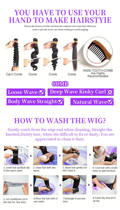 Highlight Body Wave Bundles With Frontal Honey Blonde P4/27 Body Wave Hair Bundles Human Hair Extensions with 13x4 Lace Frontal