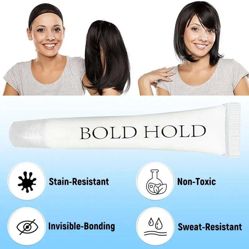 Wig Glue Invisible Lace Glue Waterproof Hair Glue for Lace Wig Toupee Hair Bonding Glue Strong Hold Wholesale Private Label