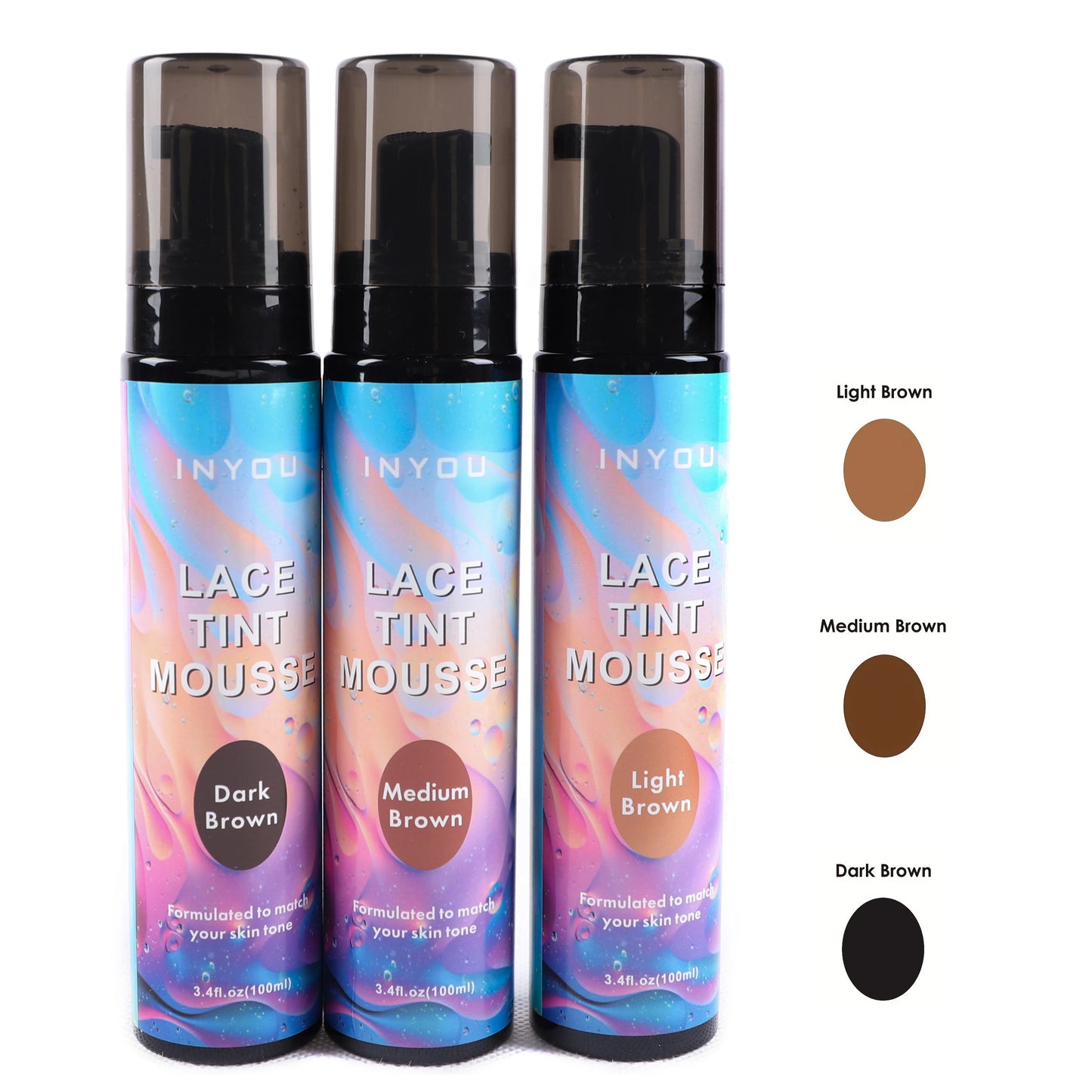 Lace Tint Mousse For Wigs - Long-Lasting, Easy To Apply And NaturaLooking Lace Tint Mousse