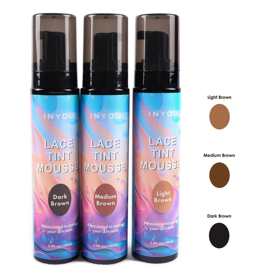 Lace Tint Mousse For Wigs - Long-Lasting, Easy To Apply And NaturaLooking Lace Tint Mousse