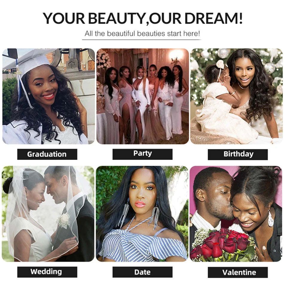 Curly Crochet Human Hair Extensions Knotless Pre-Separated Human Hair Water Wave Feather Hair Extensions 120g 100strands