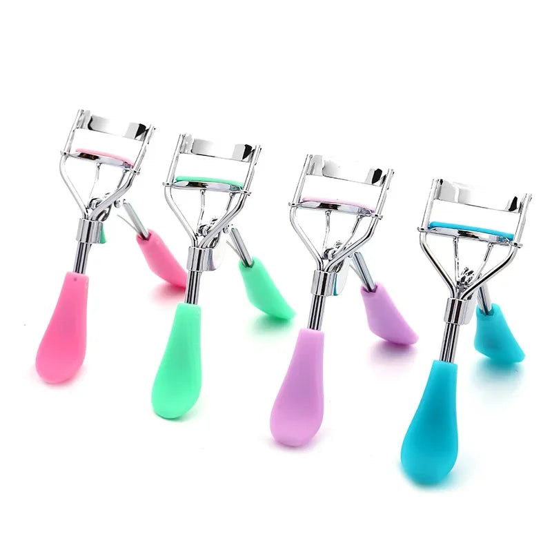 Eyelashes Curler Women Handle Eyelash Curling False Eyelash Curler Clip Beauty Makeup Tool