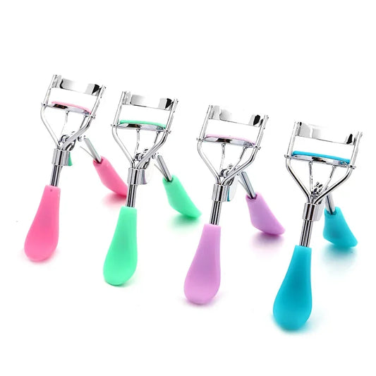 Eyelashes Curler Women Handle Eyelash Curling False Eyelash Curler Clip Beauty Makeup Tool