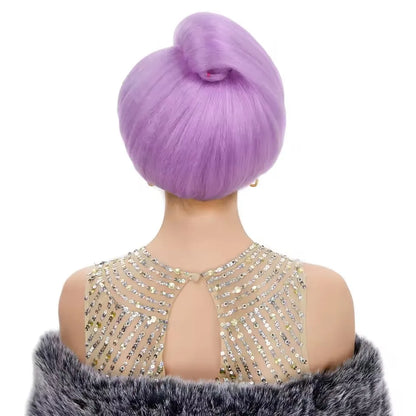 WHIMSICAL W REEWES Fantasy Fairy Godmother Wig for Women Cosplay Accessory Synthetic Fiber Wigs