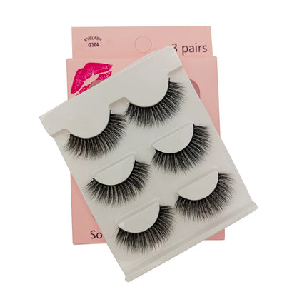 Eyelashes 3d mink lashes natural long make up false eyelashes eyelash brushes makeup eye lashes tweezers 3d lashes maquiagem