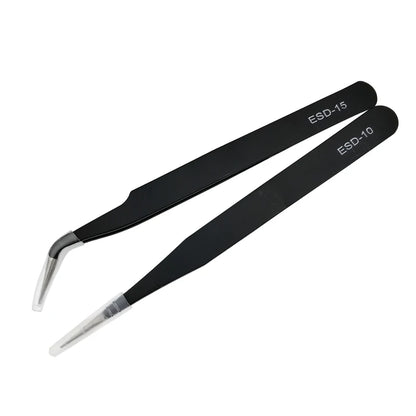 1 Pcs eyelashes tweezers eyelash extension tweezers makeup tools for individual lashes stainless steel tweezers