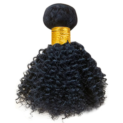 Afro Kinky Curly Short Bundle Human Hair Deals Brazilian Remy Curly Hair Bunldes for Women Natural Color Human Hair Extensions