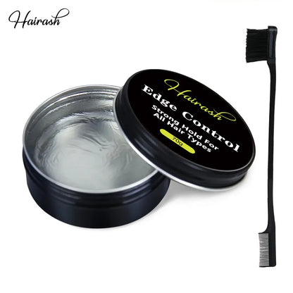 Edge Control Gel Private Label Strong Hold Hair No Residue Styling Baby Hair Non-greasy Smoother For All Hair Types