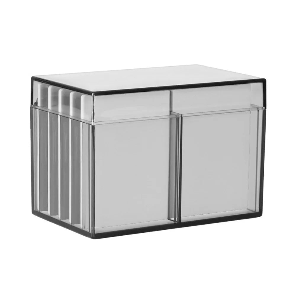 MASSA 10-Layer Acrylic Eyelash Storage Box Spacious Dust Cover Lashes Display Stand Eyelash Plates Space Saving Makeup Tool