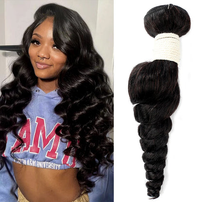 Loose Wave  Human Hair Bundles 100% Human Hair Extensions For Women Brazilian hair Bundles Deals Raw Hair