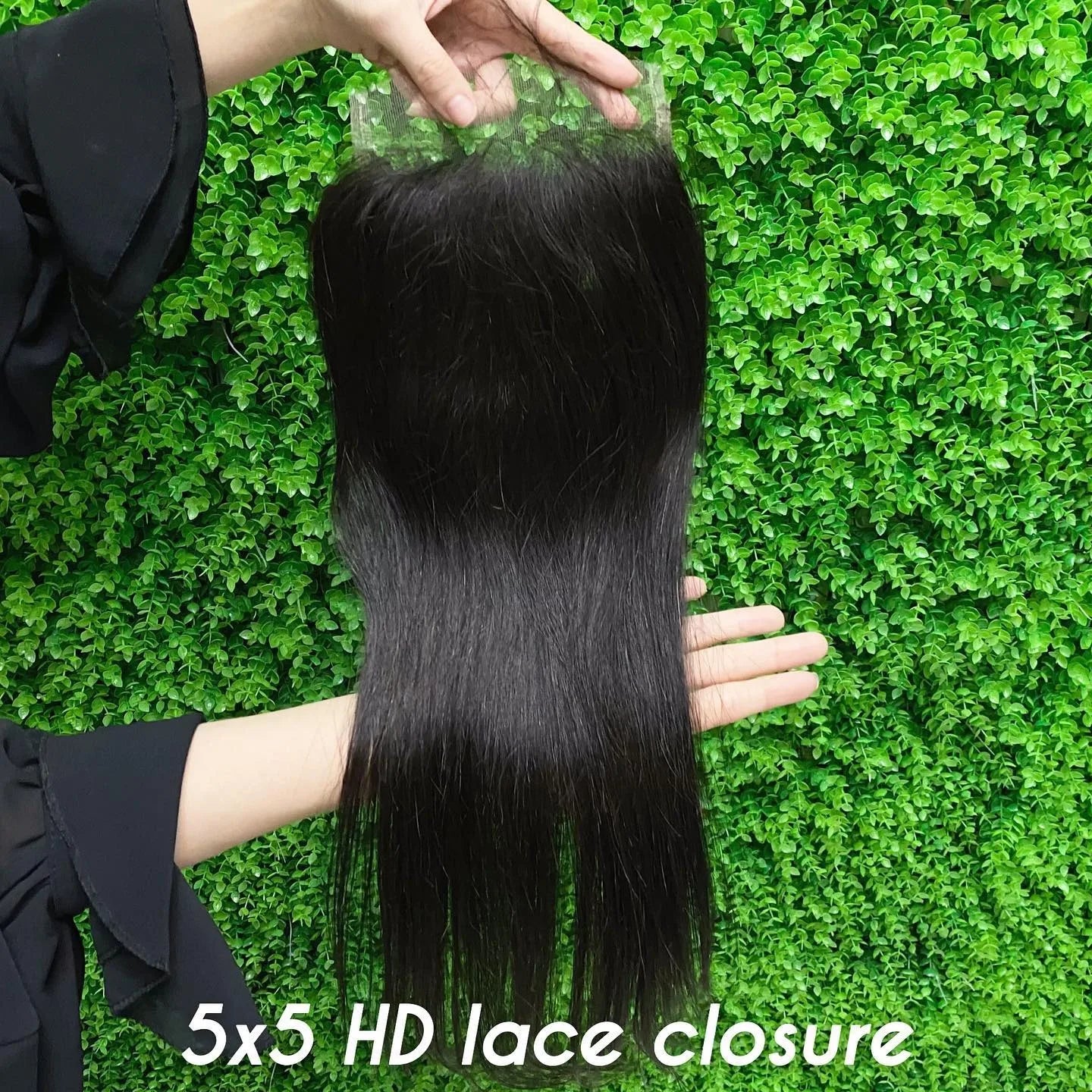 16A Double Drawn Vietnamese Bone Straight Bundles with 13x4 Lace Frontal 100% Raw Human Hair Bundle with 2x6/5x5 HD Lace Closure