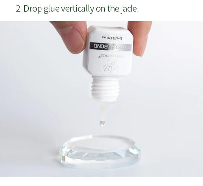 SONG LASHES Eyelash Extension Glue Individual False Lashes Transparent Clear Adhesive Kit for Professional Use 1-2 Sec Dry Time