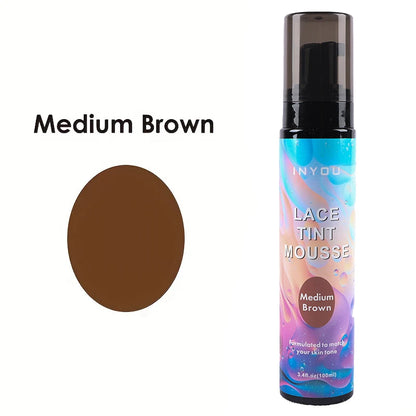 Lace Tint Mousse For Wigs - Long-Lasting, Easy To Apply And NaturaLooking Lace Tint Mousse