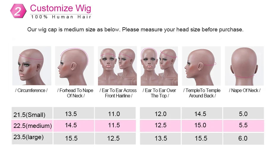 U Part Human Hair Wig Body Wave 250% Density U Part Wig Brazilian Virgin Human Hair Wig for Women 10A Full Head Clip in Half Wig