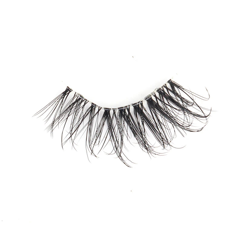 Cat Eye Lash 3/5/10 Pairs Half Lashes Natural Long False Eyelashes Wispy 3D Mink Lashes Volume Faux Cilios Extension Makeup Tool