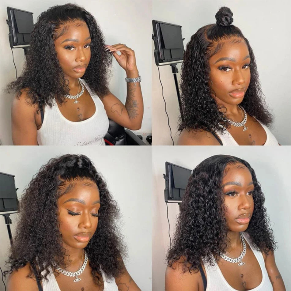 12A Mongolian Kinky Curly Hair Bundles 1/3 Bundles Deal 100% Unprocessed Human Hair Weave Tissage Cheveux Humain Hair Extensions