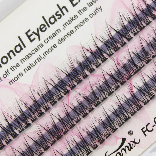 Professional Silk False Eye Lashes Eyelashes Extension Fashion Dovetail Fly Eyelash Flare Lash Makeup Tools