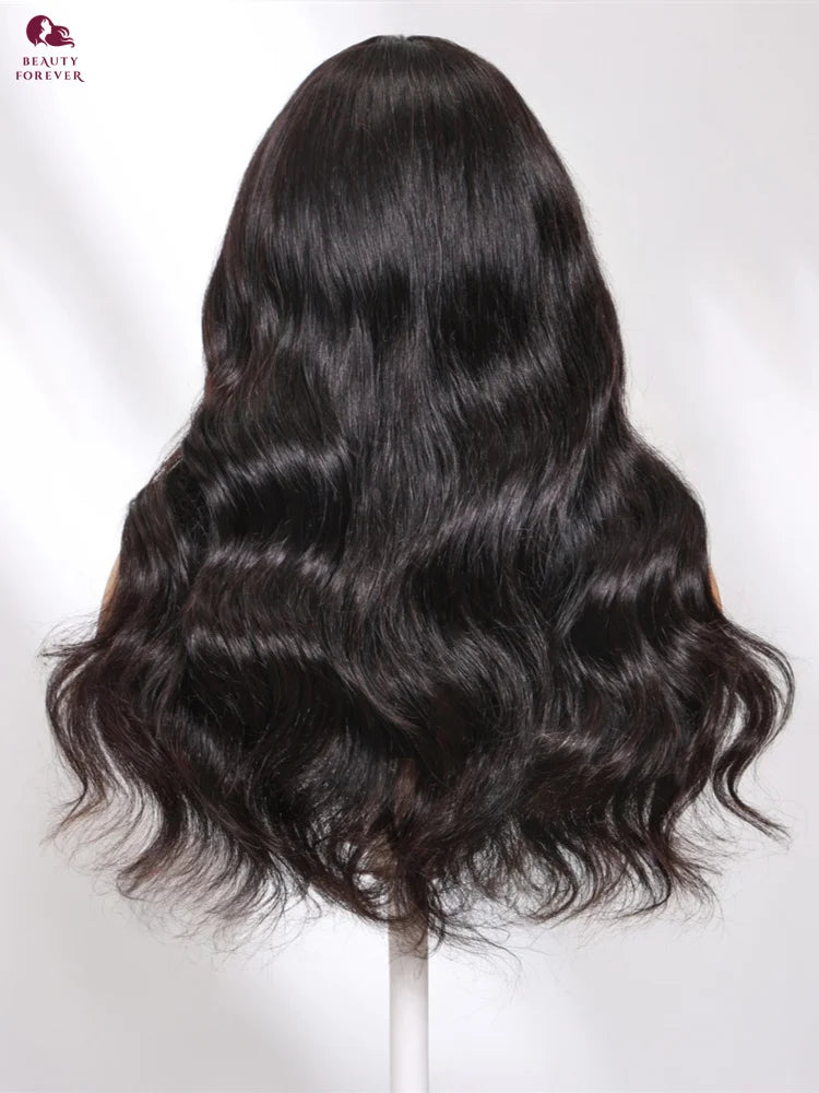 Beauty Forever EasiContout Body Wave V Part Human Hair Wig Seemless Upgrade U Part Wig 100% Raw Virgin Human Hair Wig