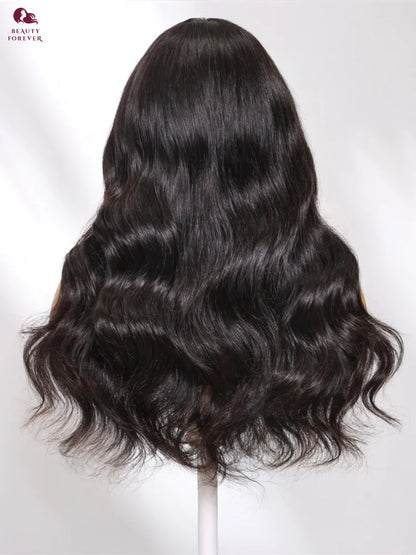 Beauty Forever EasiContout Body Wave V Part Human Hair Wig Seemless Upgrade U Part Wig 100% Raw Virgin Human Hair Wig