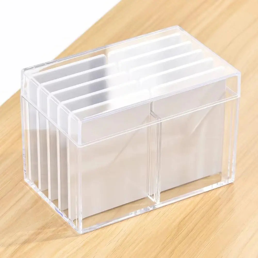 MASSA 10-Layer Acrylic Eyelash Storage Box Spacious Dust Cover Lashes Display Stand Eyelash Plates Space Saving Makeup Tool
