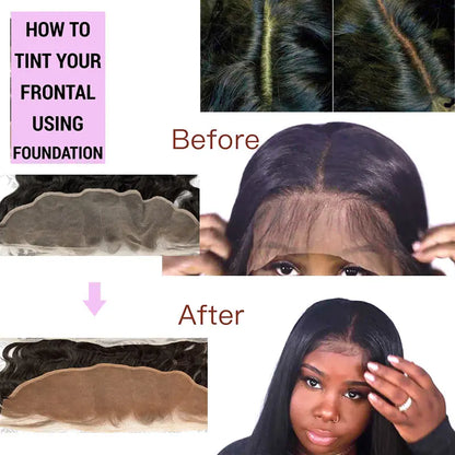 Lace Tint Mousse For Wigs Melt Tinted Wig Melting Mousse For Lace Wigs Quick Drying Lace Wig Tint Spray For Melting Baby Hairs