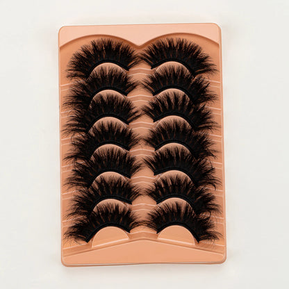 SEXYSHEEP Dramatic Lashes Natural long Lashes Winged End Eye Elongated Eyelashes Faux Mink Eyelashes Makeup