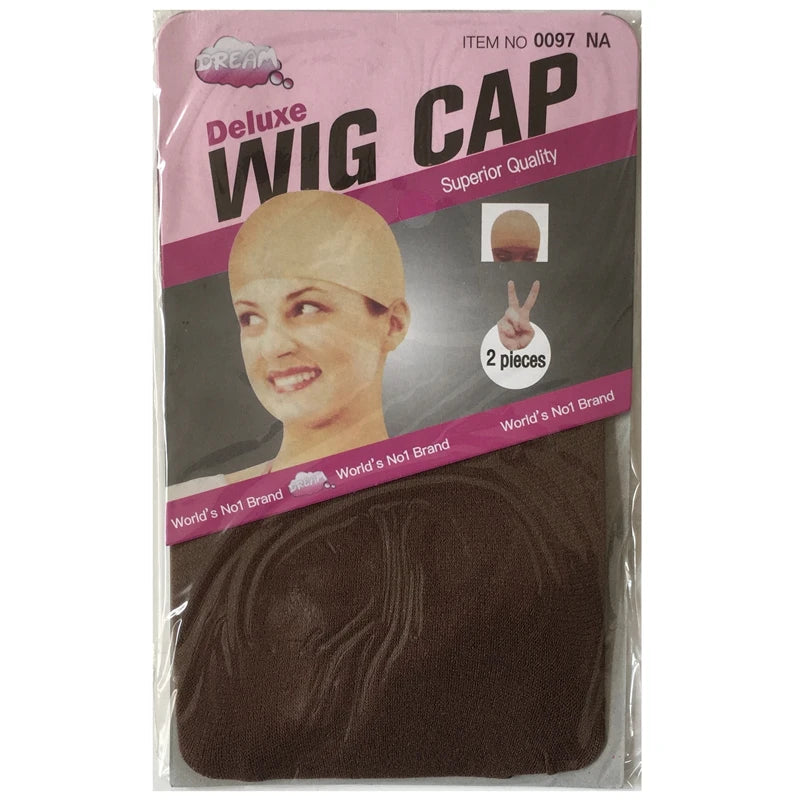 10 pieces Brown Wig Cap Hairnet Hair Mesh Wig Weaving Cap Stretchable Elastic Hair Net 5 color 2 Pieces/PACK