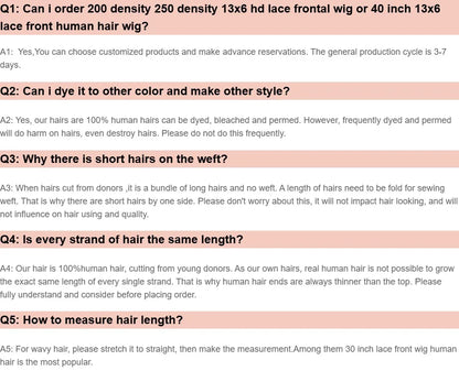 360 Full Hd Lace #4 Brown 200% 13x6 HD Lace Frontal 13x4 Front Wig for Women Straight Wave Remy Human Hair 4x4 Closure Wig Glue