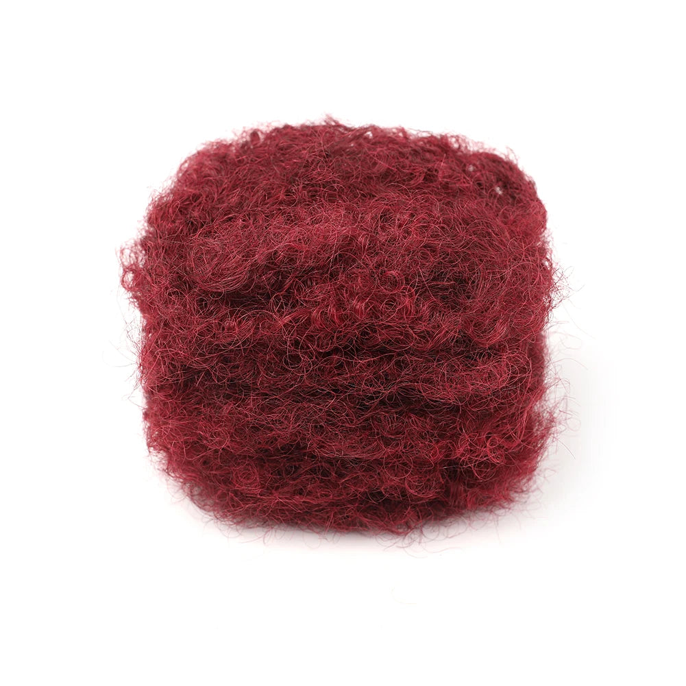 Afro Kinky Bulk Human Hair Reggae Dirty Braids Brazilian Natural Crochet Hair Extension Dreadlocks Wholesale Bulk Items