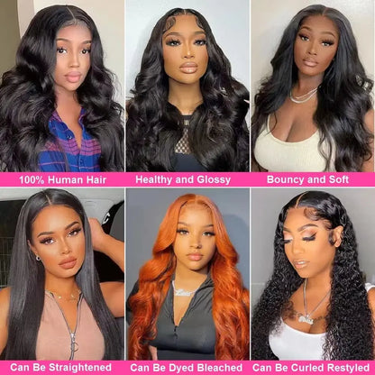 Body Wave Bundles With Closure 100% Human Hair Weave Bundles With Closure 70g/pc Brazilian Hair Weave Ombre Bundles With Closure