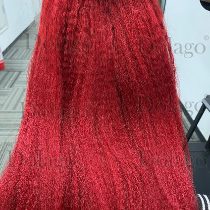 Kinky Straight Bundles Weave Coarse Yaki Straight Weaving Raw Indian Human Hair Bundles With Closure Hair Extensions For Women