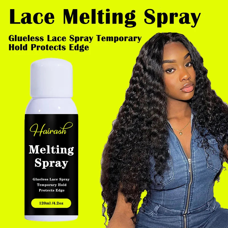 Melting Spray For Lace Wigs Lace Tint Mousse Wig Glue Waterproof Glue Remover Wig Installation Kit Set
