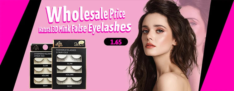 3D Mink Lashes 3/10 Pairs Cat Eye Half Lashes Natural Long False Eyelashes Strip Makeup Soft Fake Eyelash Extension Make Up Tool