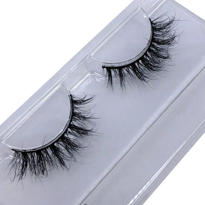 Bulk 3D Faux Mink Eyelashes Natural Thick Long False Eyelashes Wholesales Dramatic Fake Lashes Makeup Extension Eyelashes