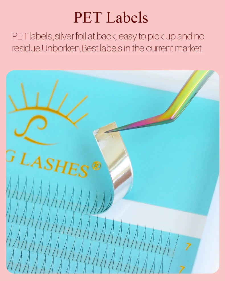 Song Lashes A Shape Wispy Fairy+V-shaped Lower Eyelashes+Wispy Spikes High Quality Eyelash Extension Group Makeup Supplies