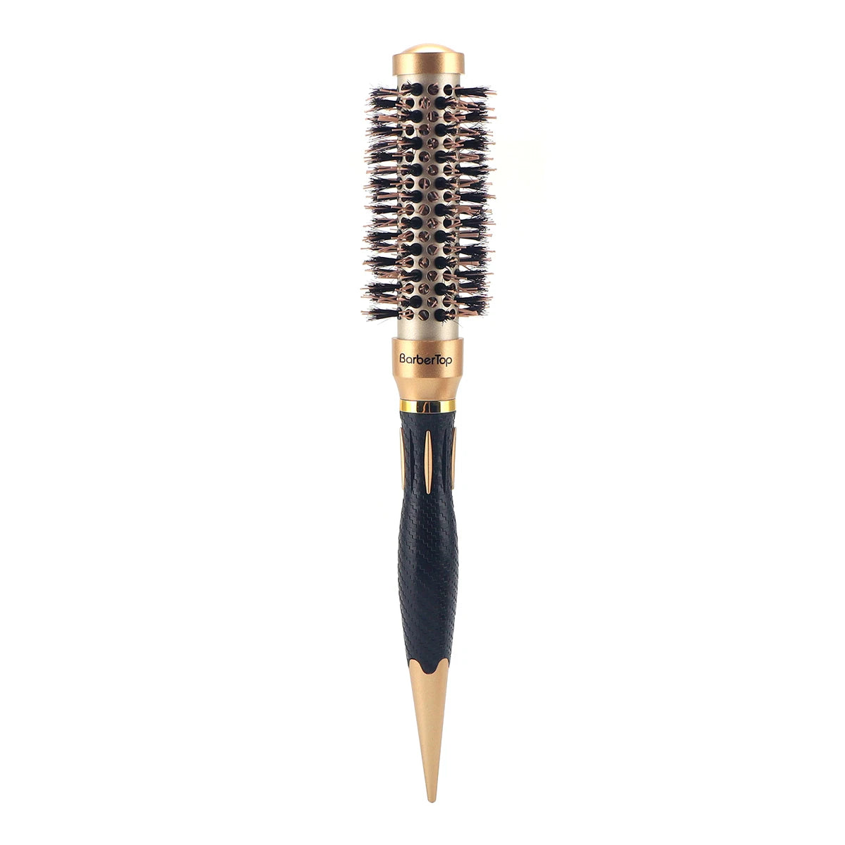 New Handle Round Rolling Brush Straight Twill Hair Comb Boar Bristle Round Barrel Hair Curling Brush Hairdressing Styling Tool