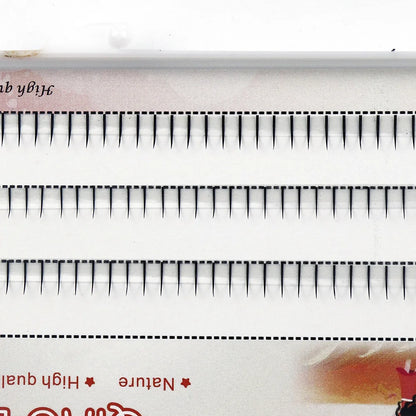 Natural Lashes 120 Clusters V-Shaped Lower Eyelashes 5/6/7mm Natural Lower Under Eyelash Easy Grafting Makeup Extension Tools