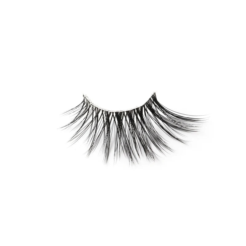 Cat Eye Lash 3/5/10 Pairs Half Lashes Natural Long False Eyelashes Wispy 3D Mink Lashes Volume Faux Cilios Extension Makeup Tool