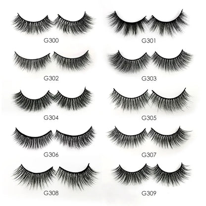 Eyelashes 3d mink lashes natural long make up false eyelashes eyelash brushes makeup eye lashes tweezers 3d lashes maquiagem