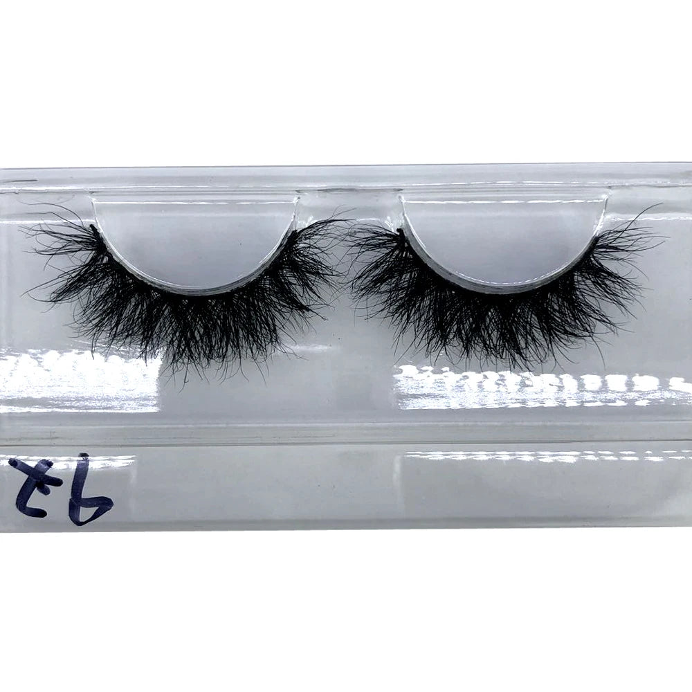 Bulk 3D Faux Mink Eyelashes Natural Thick Long False Eyelashes Wholesales Dramatic Fake Lashes Makeup Extension Eyelashes