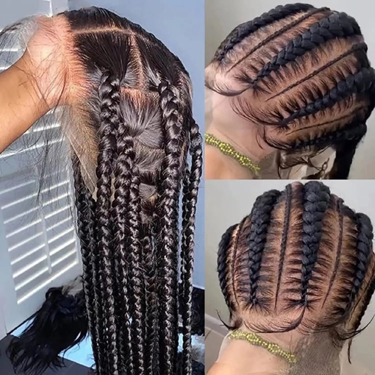 Full Lace Wig Human Hair Wig Silky Straight Pre-Plucked Transparent Lace Wig with Baby Hair Natural Color Virgin Remy Hair BOBBI