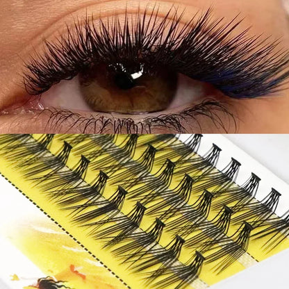 Natural mink eyelash extensions,  new 20D C/D/ L Curl lashes Cluster, personal eyelashes,  individual lashes ,makeup tools