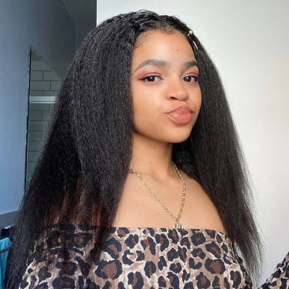 12A Kinky Straight Bundles Brazilian Yaki Straight Hair Bundles For Women Raw Human Hair Bundles Deal 100% Remy Hair Extensions