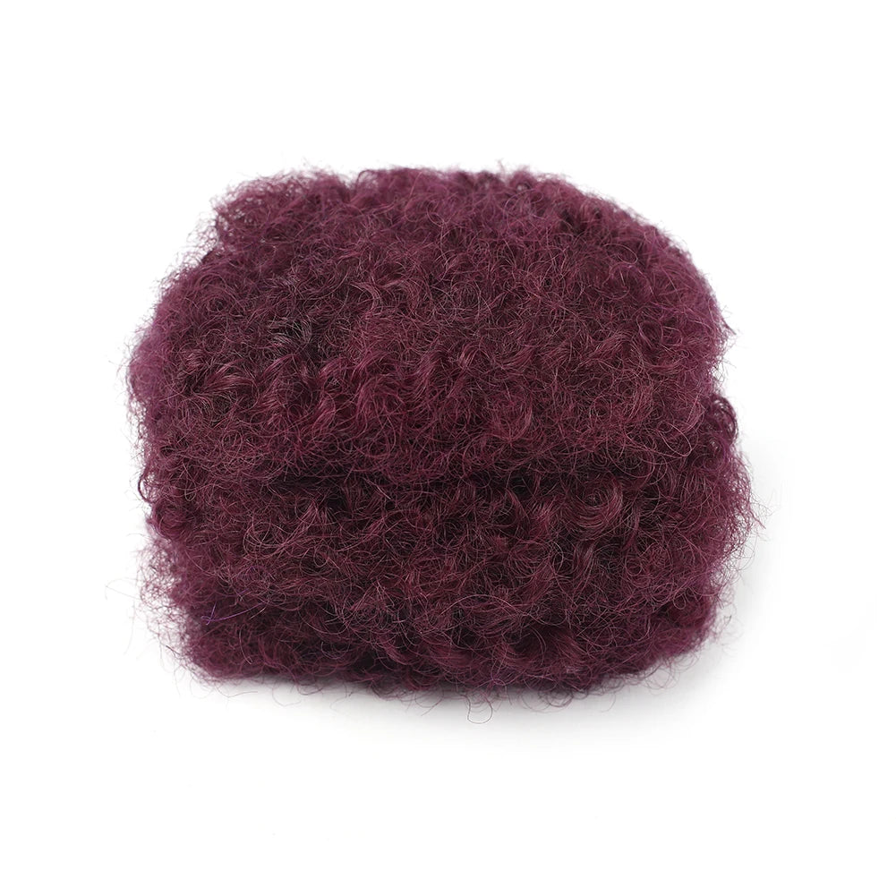 Afro Kinky Bulk Human Hair Reggae Dirty Braids Brazilian Natural Crochet Hair Extension Dreadlocks Wholesale Bulk Items