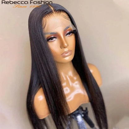 Malaysian Straight Hair Wigs 13*5*1 T Lace Front 100% Human Hair Wigs For Black Women PrePlucked 100% Human Hair Remy Hair Wigs