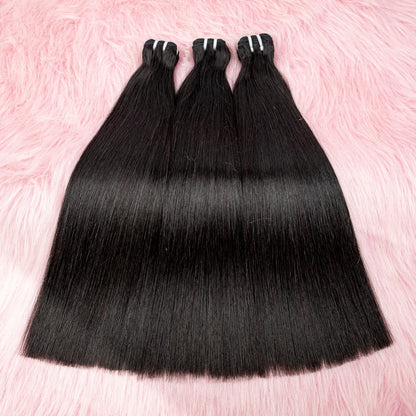 Bone Straight Bundles 15A Double Drawn Vietnamese Raw Human Hair Bundles Human Hair Bundles Hair Extensions 100g/bundle