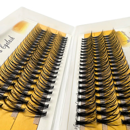 20D/30D Mink Eyelashes 1 Box/60 Bundles Natural Eyelash extension 3D Russia Individual Eyelash Cluster Makeup Tools Lashes Cilia