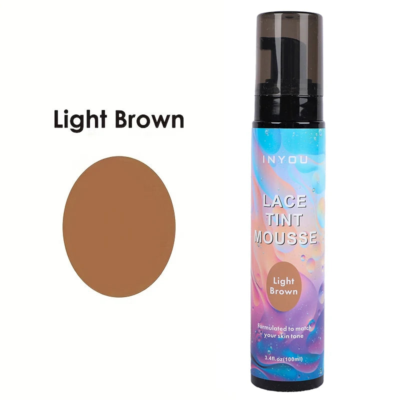 Lace Tint Mousse For Wigs - Long-Lasting, Easy To Apply And NaturaLooking Lace Tint Mousse