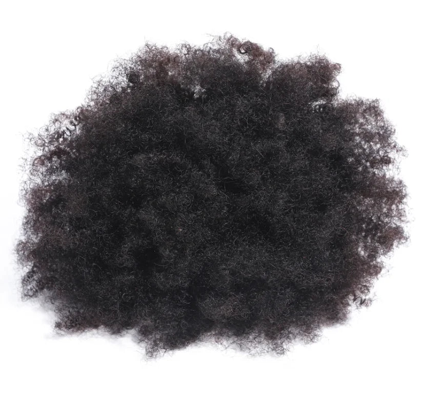 Raw Vietnamese Hair Afro Kinky Bulk 3 Bundles 100% Human Hair Weave Bundles Remy Hair Extensions Natural Black Color 8-30 Inches